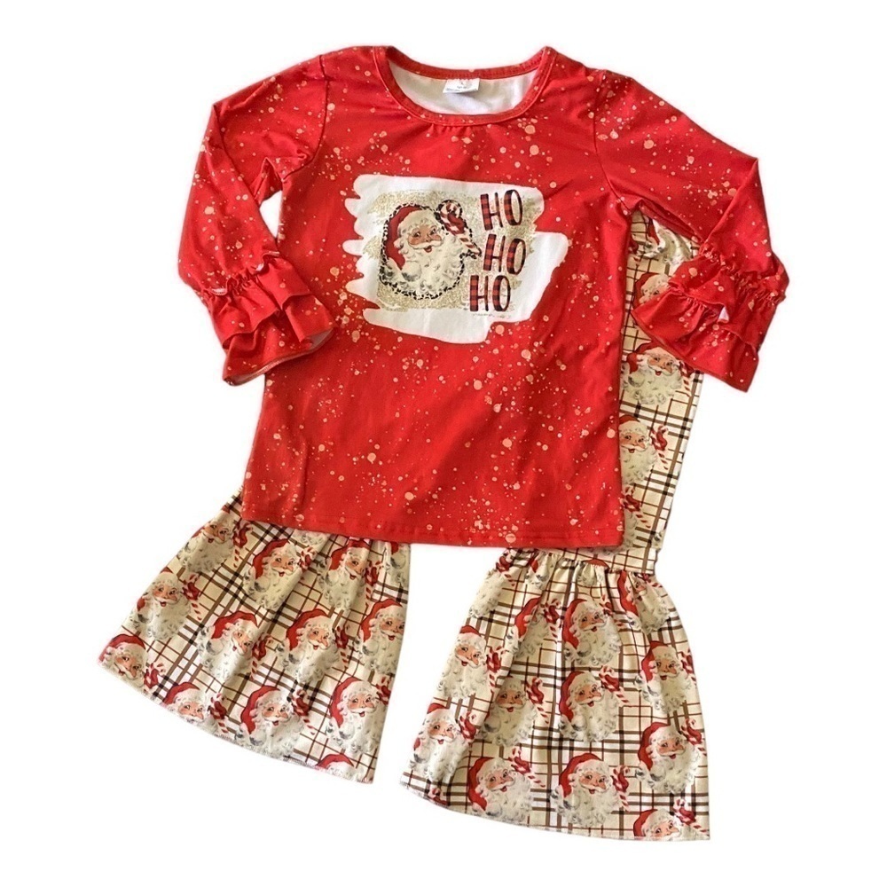 NWOT-BOUTIQUE-GIRLS 4T-HOLIDAY OUTFIT